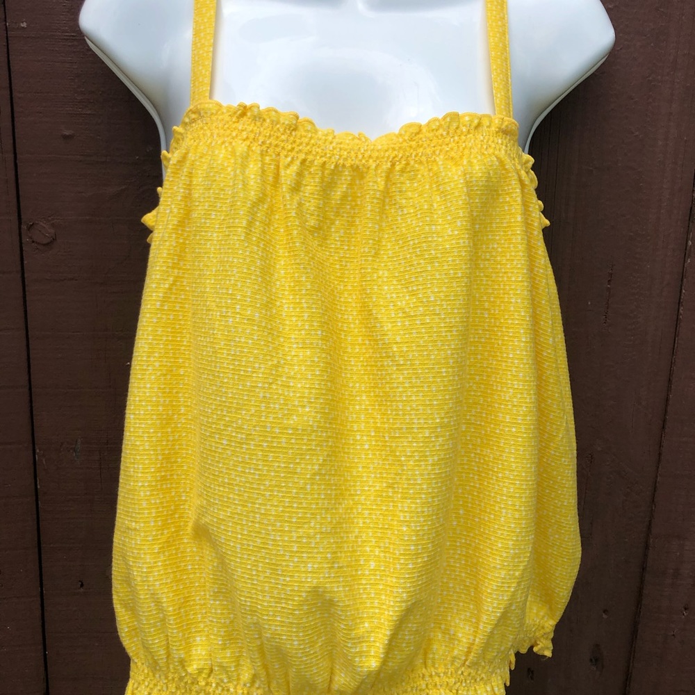 Express Yellow Tank Top Women